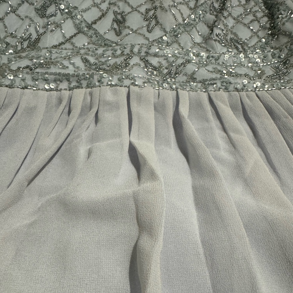 NWT Adrianna Papell Beaded Gown Size 8 - Picture 11 of 12